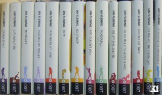Ian Fleming Centenary Edition Spines