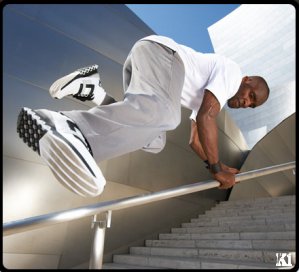 Sebastian Foucan & K-Swiss, a match made in... well somewhere