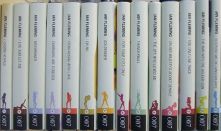 Ian Fleming Centenary Edition Spines