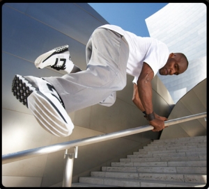 Sebastian Foucan & K-Swiss, a match made in... well somewhere
